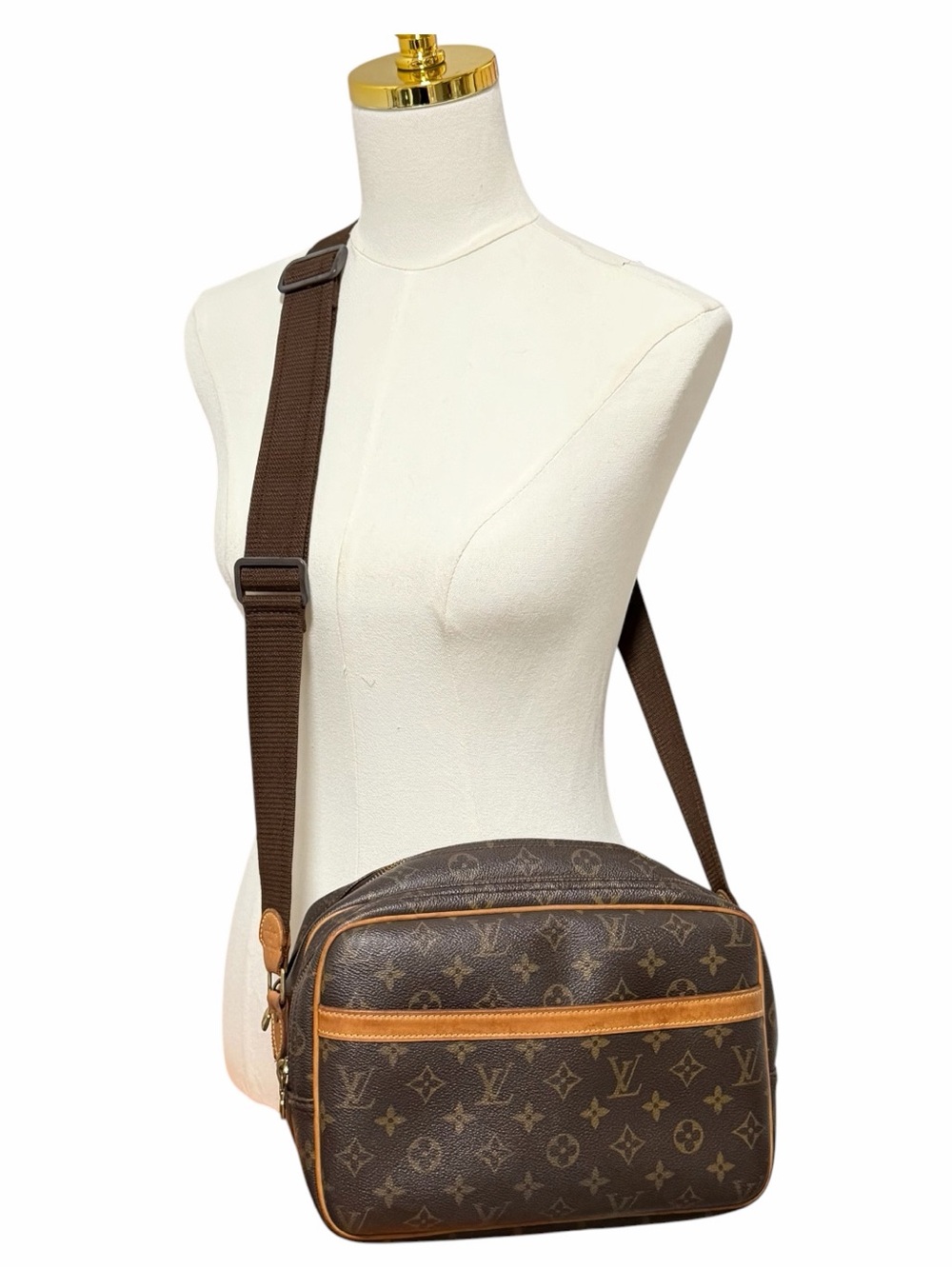 Louis Vuitton Reporter PM Monogram Crossbody Bag